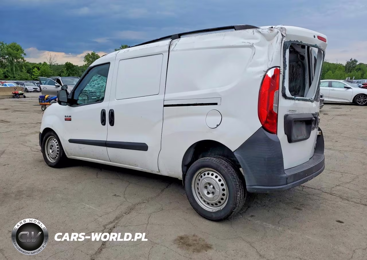 2016 Ram Promaster City St Delivery Van VIN:ZFBERFAT0G6C66543 - 2