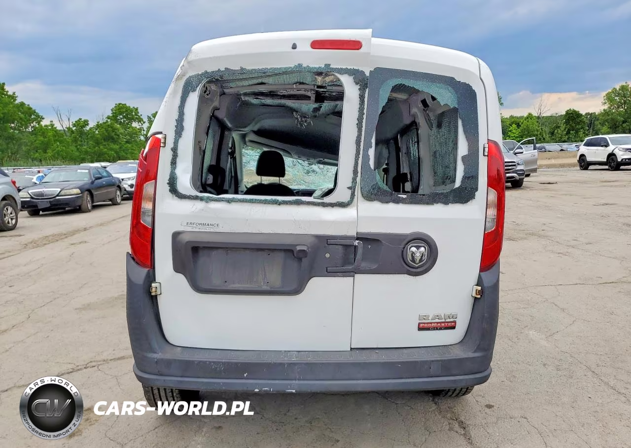 2016 Ram Promaster City St Delivery Van VIN:ZFBERFAT0G6C66543 - 6