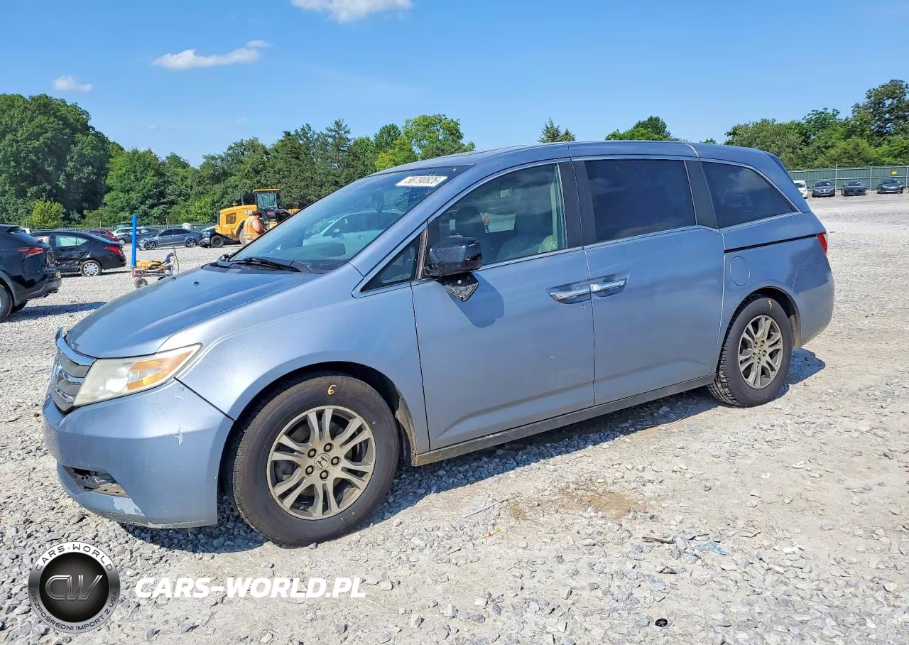 2012 Honda Odyssey Exl VIN:5FNRL5H60CB067515 - 1