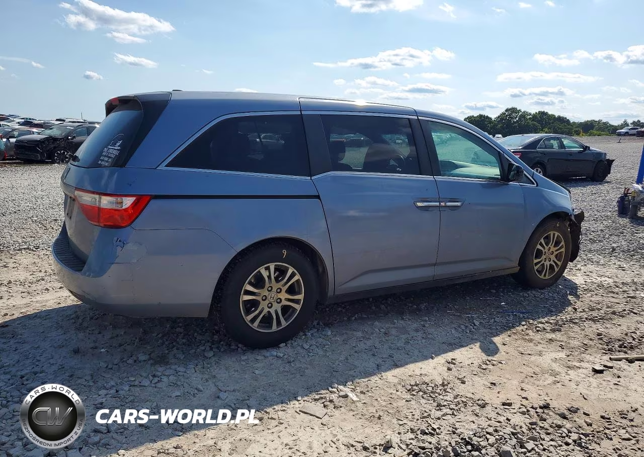2012 Honda Odyssey Exl VIN:5FNRL5H60CB067515 - 3