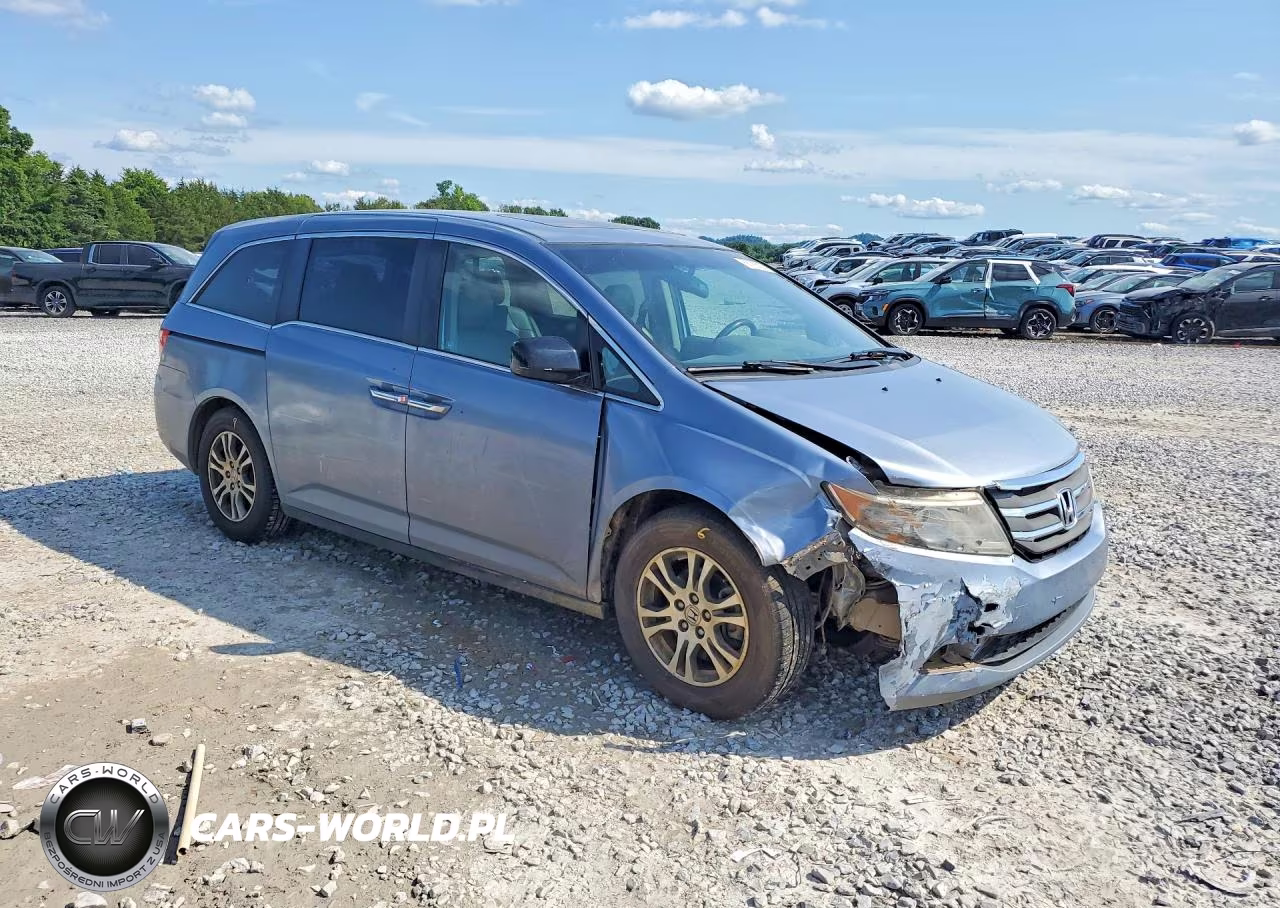 2012 Honda Odyssey Exl VIN:5FNRL5H60CB067515 - 4
