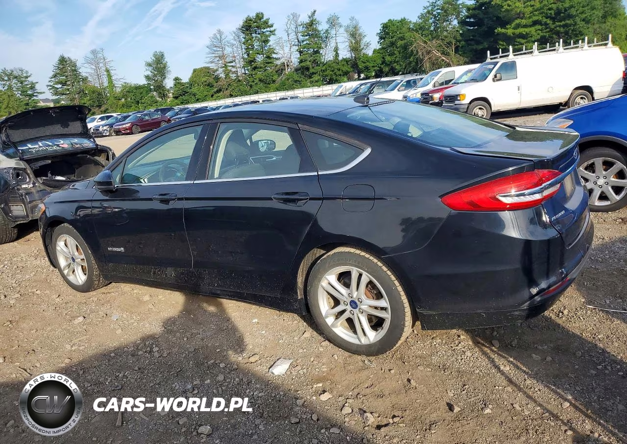 2018 Ford Fusion Se Hybrid VIN:3FA6P0LU9JR102635 - 2