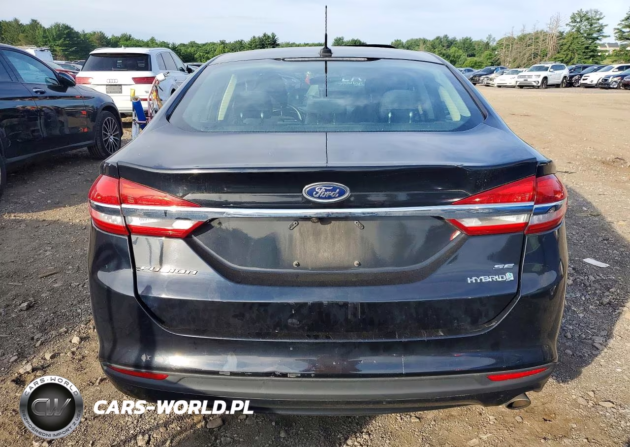 2018 Ford Fusion Se Hybrid VIN:3FA6P0LU9JR102635 - 6