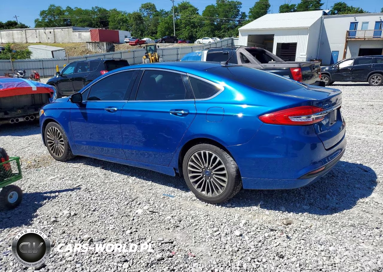 2017 Ford Fusion Se VIN:3FA6P0HD9HR366411 - 2