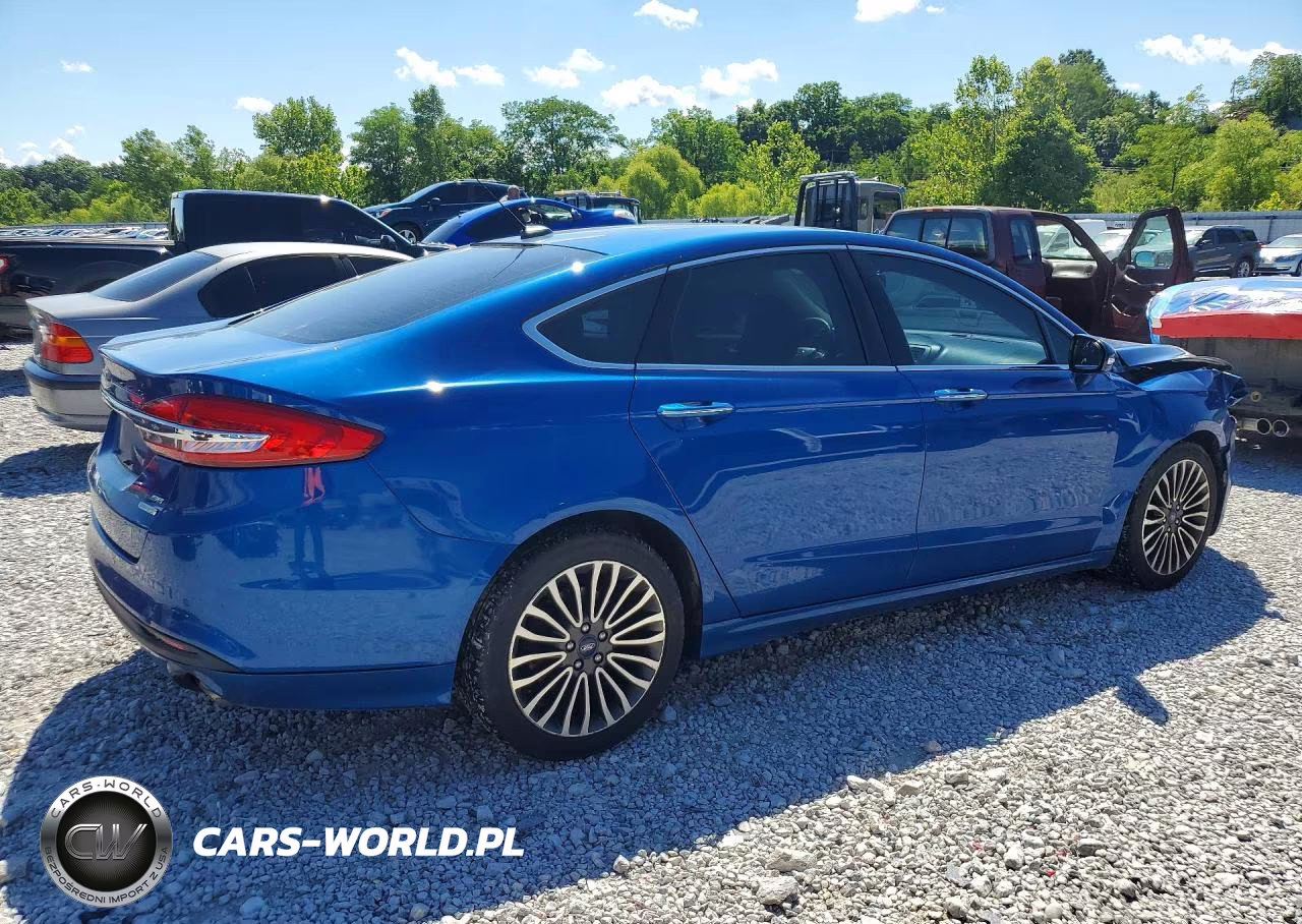 2017 Ford Fusion Se VIN:3FA6P0HD9HR366411 - 3