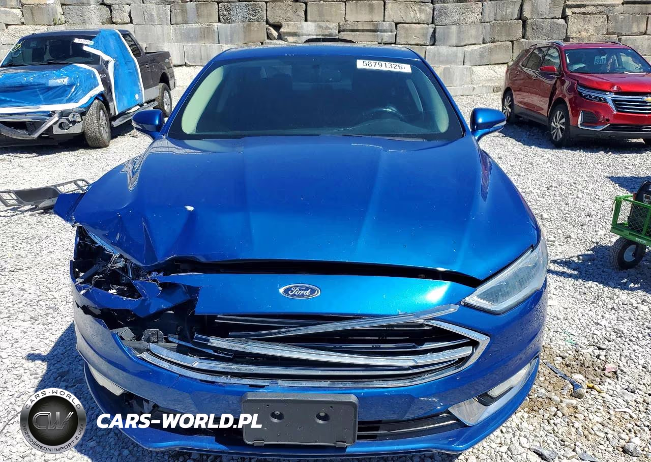 2017 Ford Fusion Se VIN:3FA6P0HD9HR366411 - 5