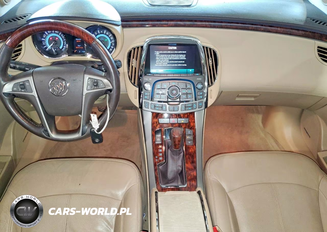 2012 Buick Lacrosse Touring VIN:1G4GJ5E38CF231995 - 8