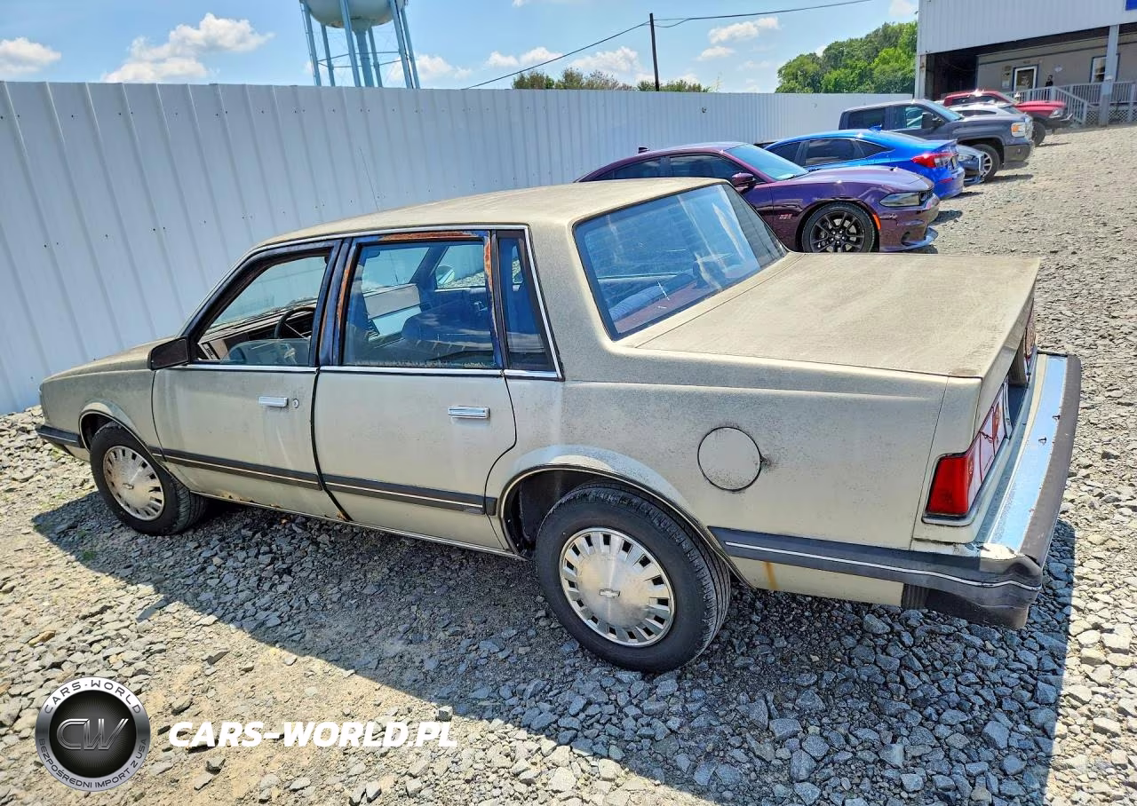 1986 Chevrolet Celebrity VIN:2G1AW19R9G1210582 - 2