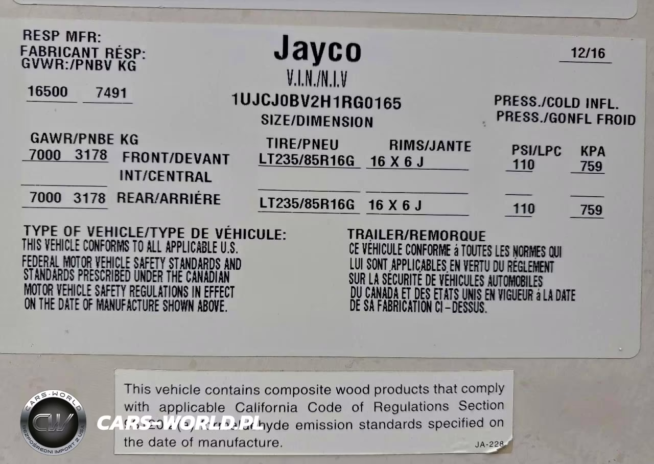 2017 Jay Trailer VIN:1UJCJ0BV2H1RG0165 - 13