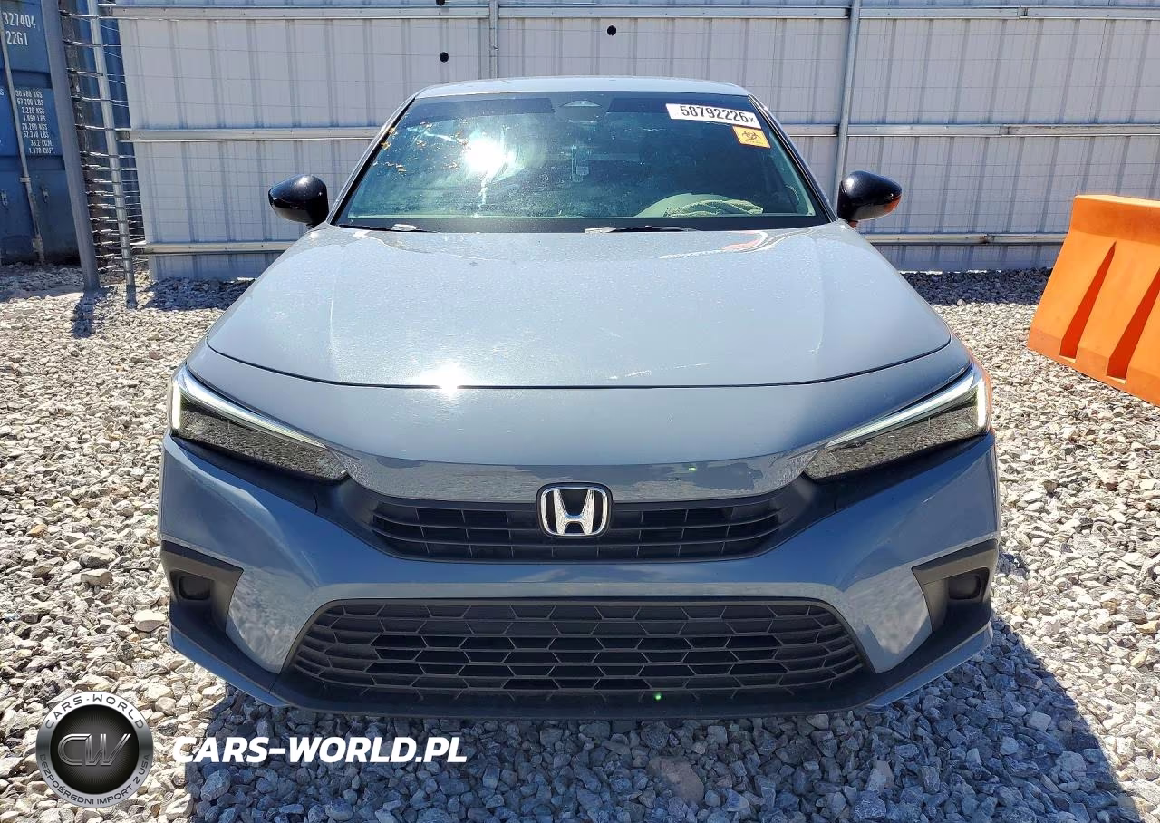 2022 Honda Civic Sport VIN:2HGFE2F52NH550881 - 5