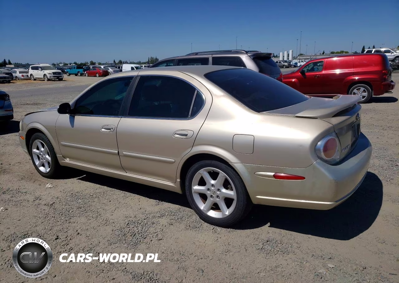 2002 Nissan Maxima Gxe VIN:JN1DA31D42T422181 - 2
