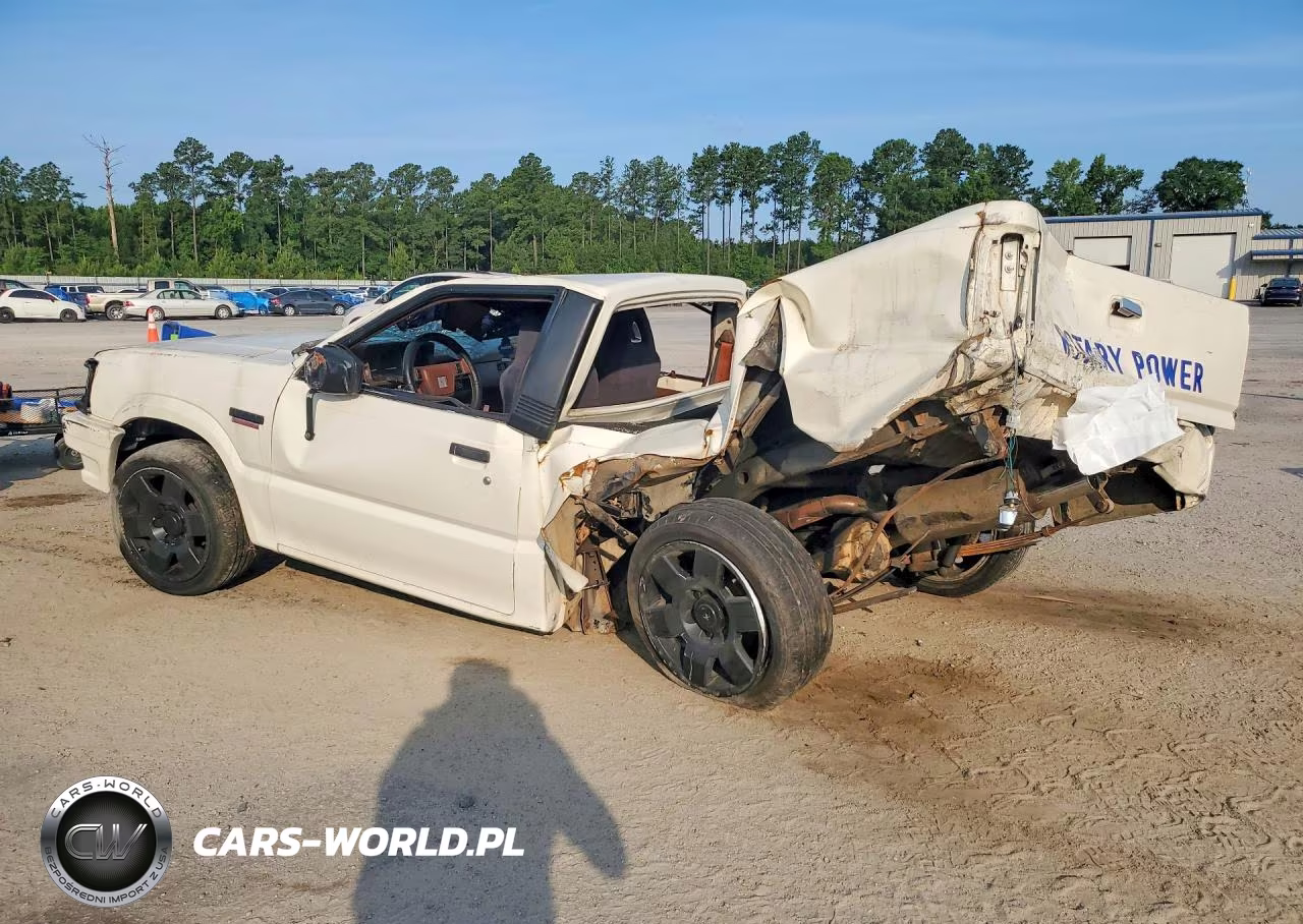 1987 Mazda B2200 Short Bed VIN:JM2UF1133H0128531 - 2