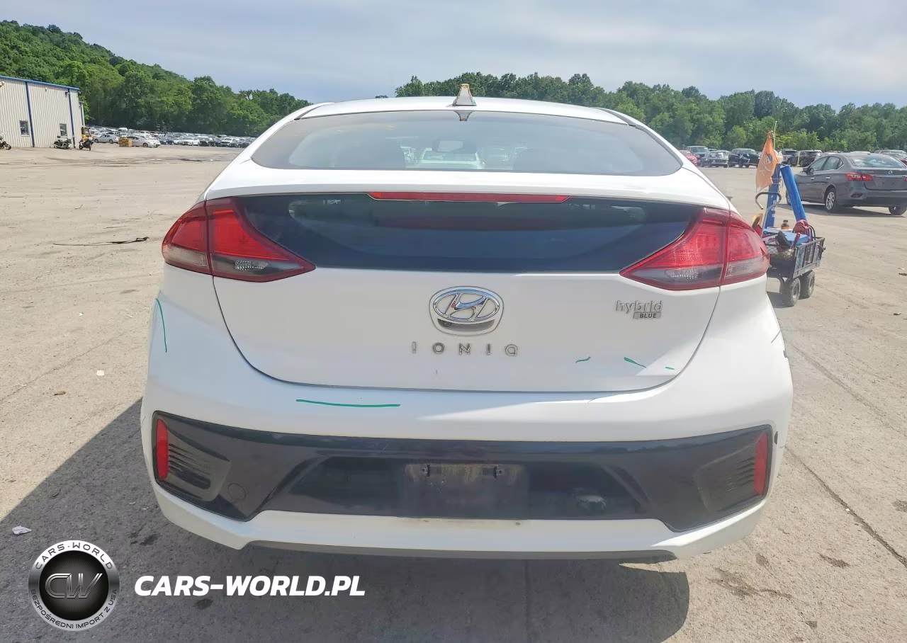 2017 Hyundai Ioniq Blue VIN:KMHC65LC7HU024620 - 6