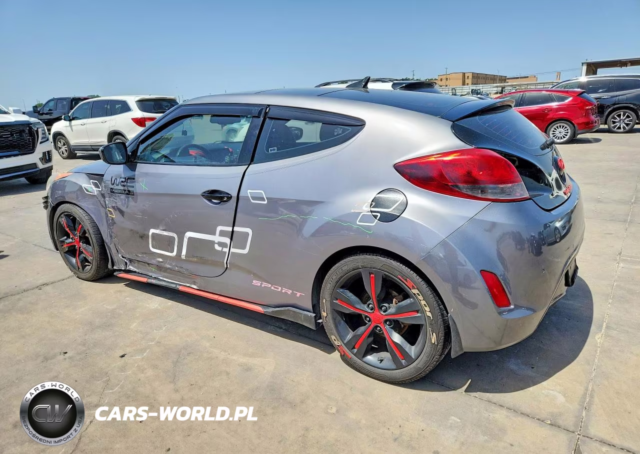 2012 Hyundai Veloster Base VIN:KMHTC6AD6CU081782 - 2