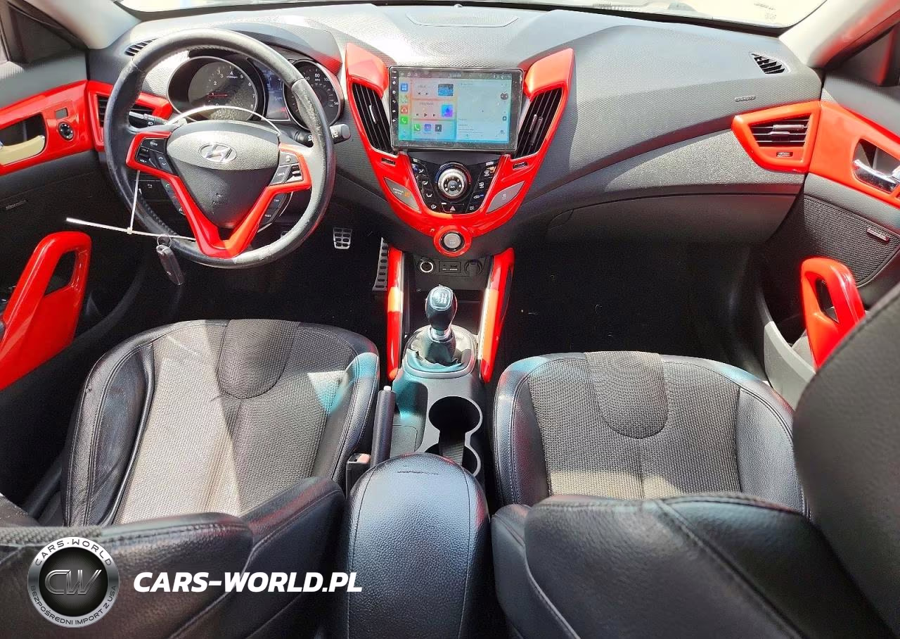 2012 Hyundai Veloster Base VIN:KMHTC6AD6CU081782 - 8