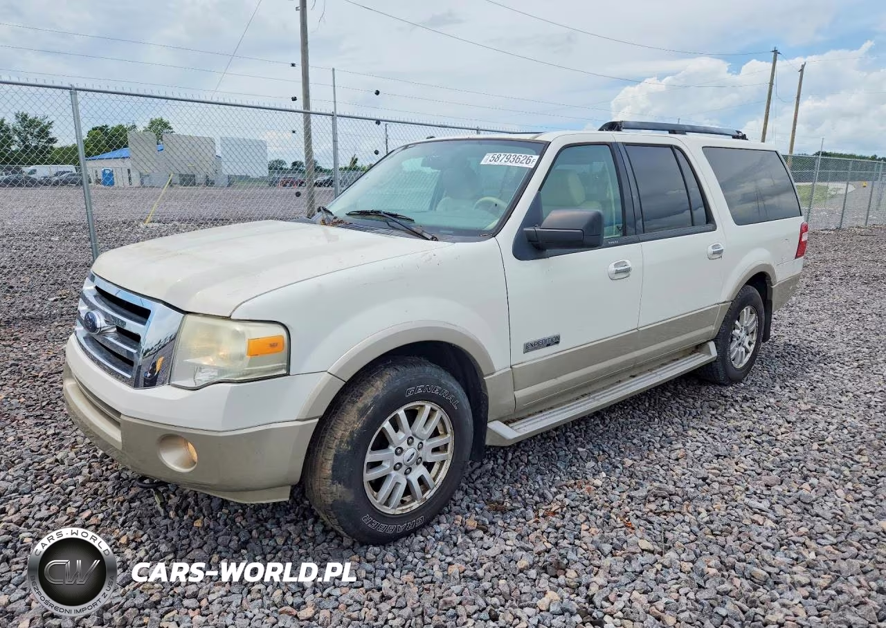 2008 Ford Expedition El Eddie Bauer VIN:1FMFK18568LA59800 - 1