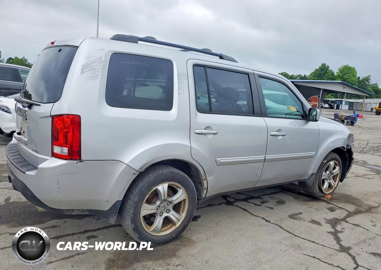 2013 Honda Pilot Ex VIN:5FNYF4H46DB065877 - 3