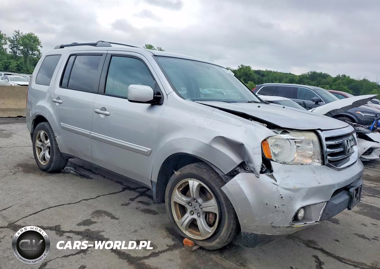 2013 Honda Pilot Ex VIN:5FNYF4H46DB065877 - 4