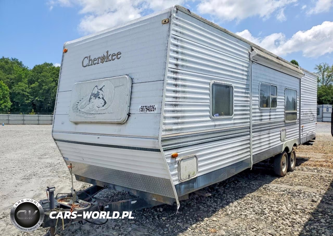 2002 Forest River Cherokee Camper VIN:4X4TCKE242K086036 - 2