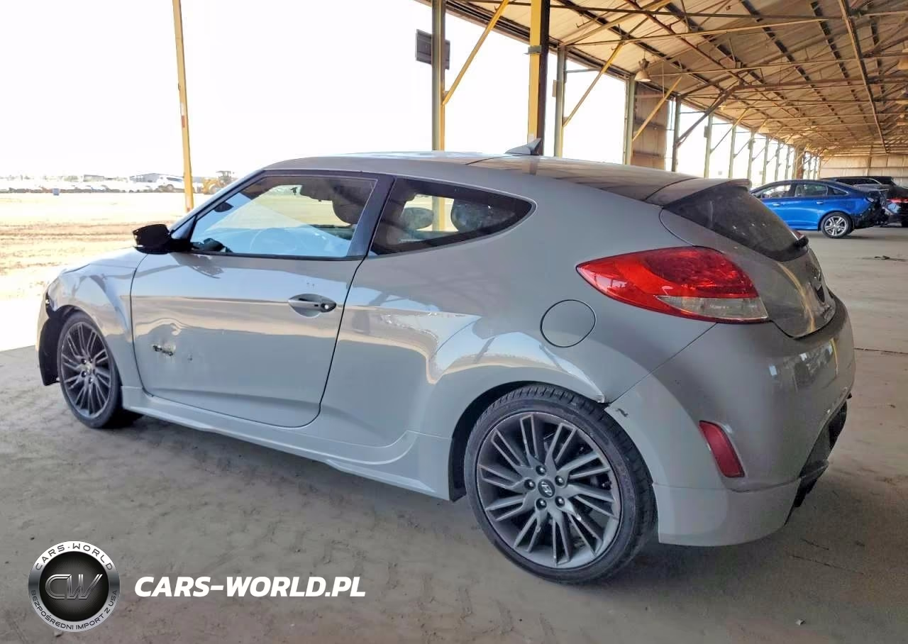 2013 Hyundai Veloster VIN:KMHTC6ADXDU153407 - 2