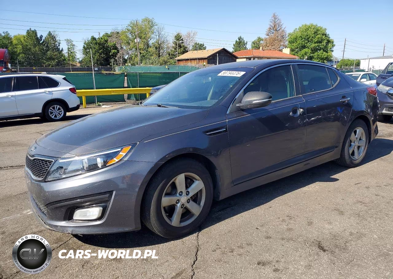 2015 Kia Optima Lx VIN:KNAGM4A71F5622945 - 1
