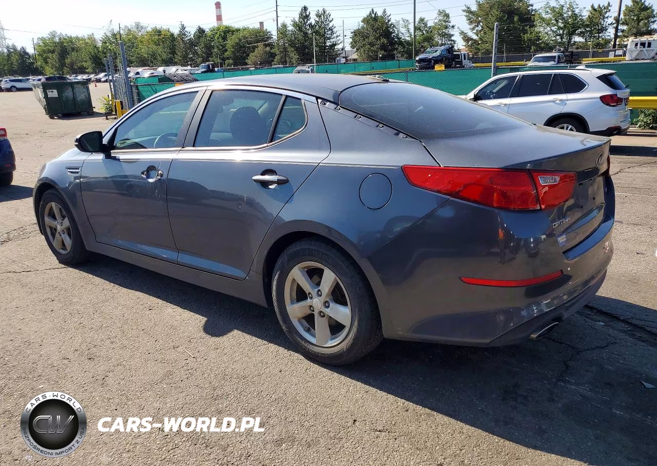 2015 Kia Optima Lx VIN:KNAGM4A71F5622945 - 2