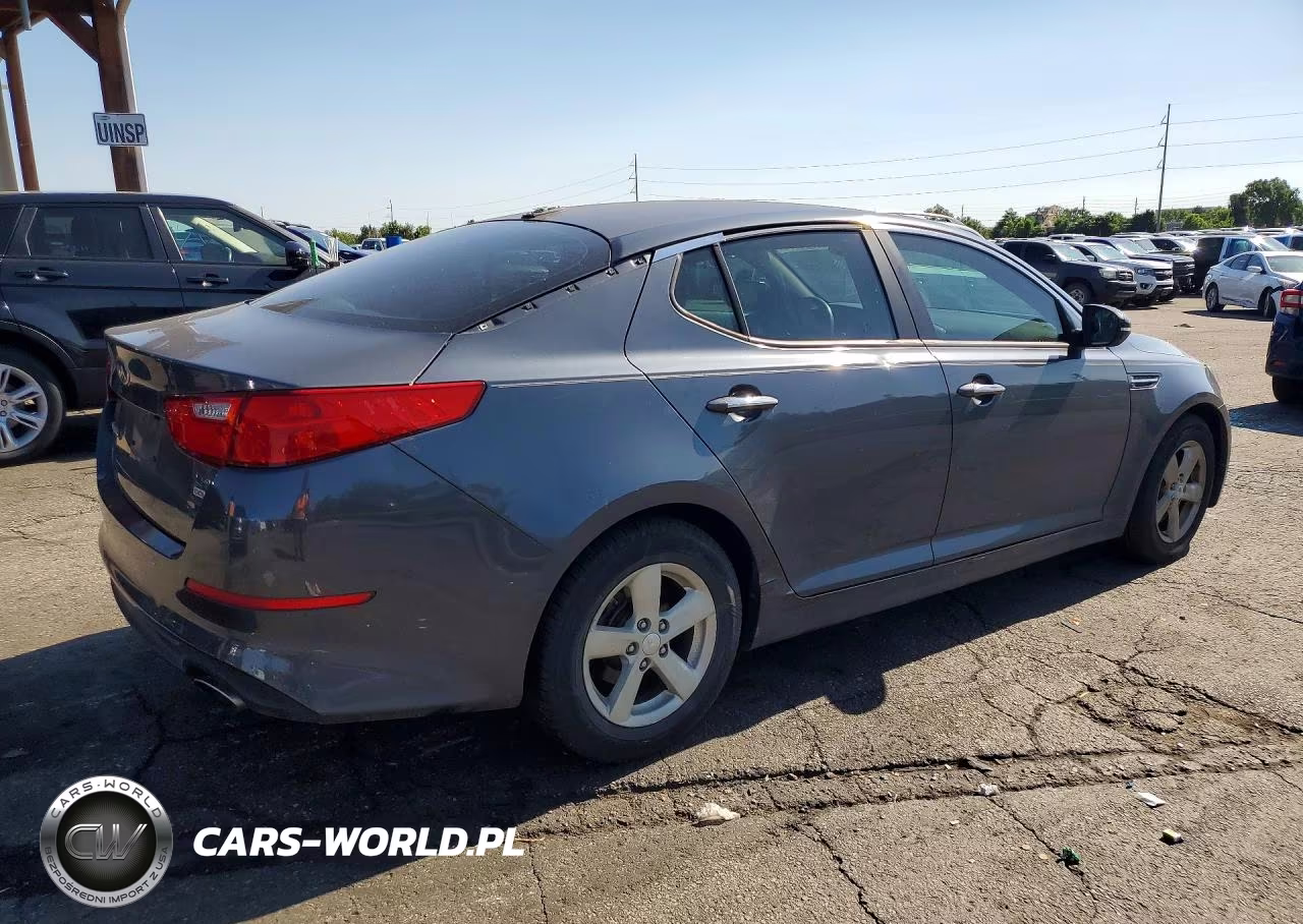 2015 Kia Optima Lx VIN:KNAGM4A71F5622945 - 3