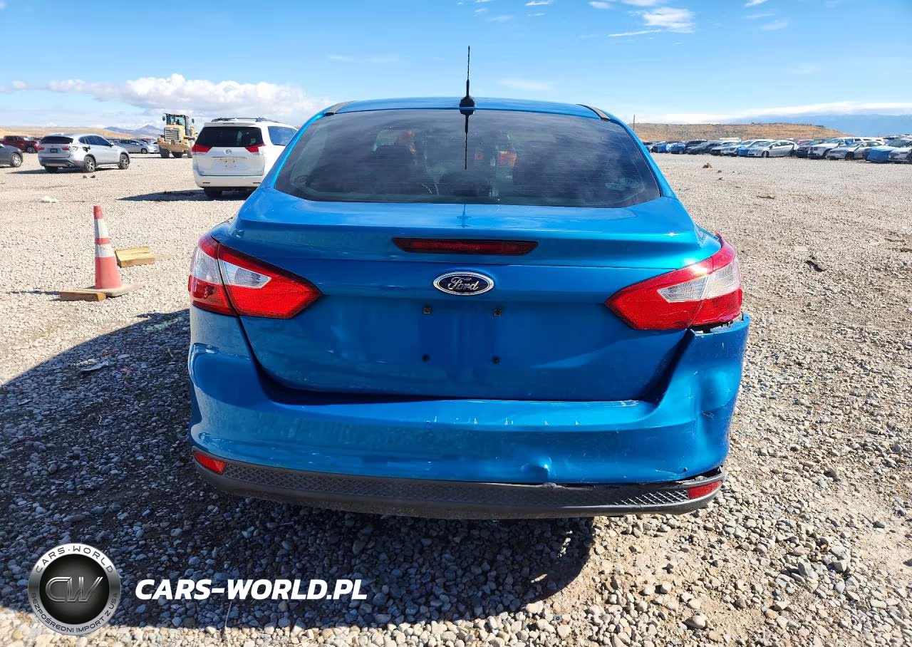 2013 Ford Focus Se VIN:1FADP3F23DL372644 - 6