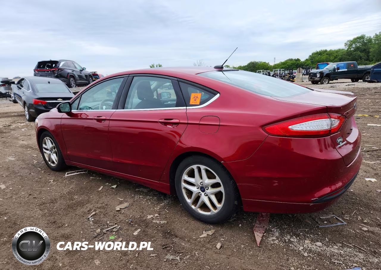 2014 Ford Fusion Se VIN:1FA6P0H72E5391658 - 2