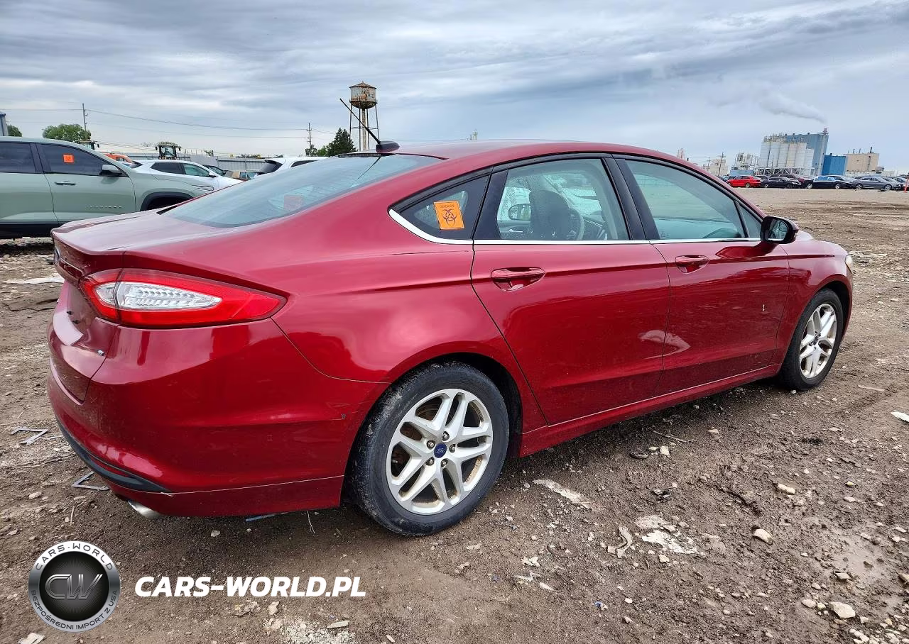 2014 Ford Fusion Se VIN:1FA6P0H72E5391658 - 3