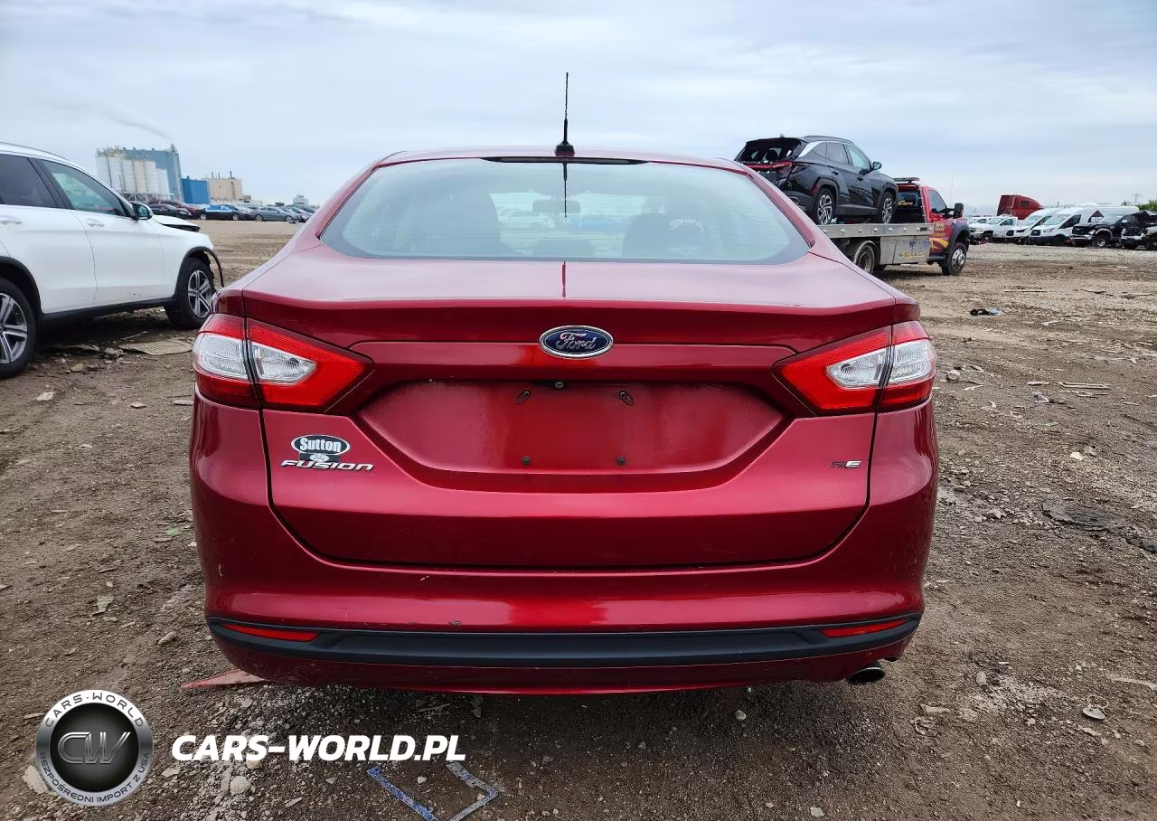 2014 Ford Fusion Se VIN:1FA6P0H72E5391658 - 6