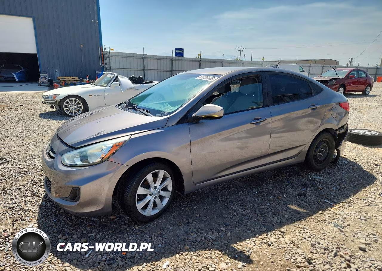 2017 Hyundai Accent Se VIN:KMHCT4AE7HU358461 - 1