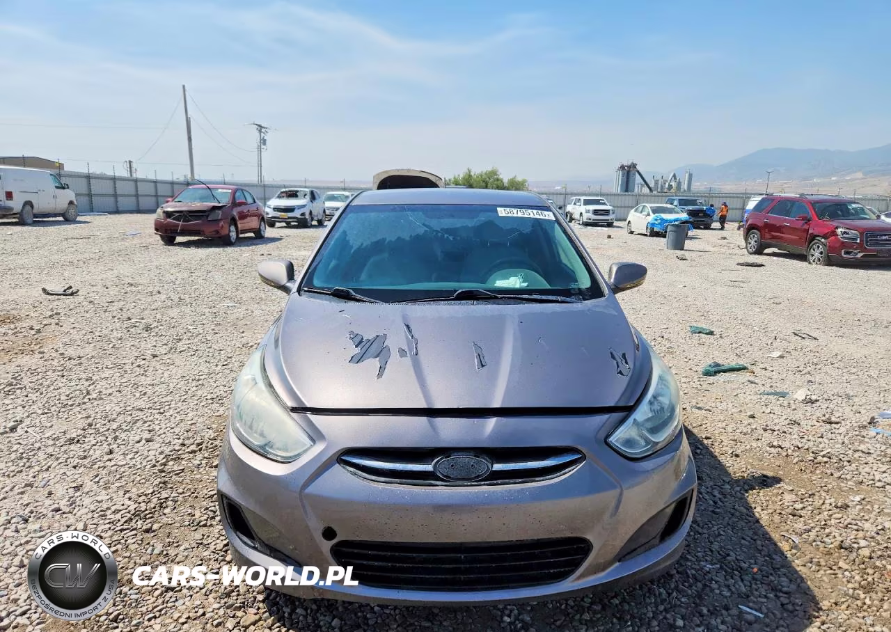 2017 Hyundai Accent Se VIN:KMHCT4AE7HU358461 - 5