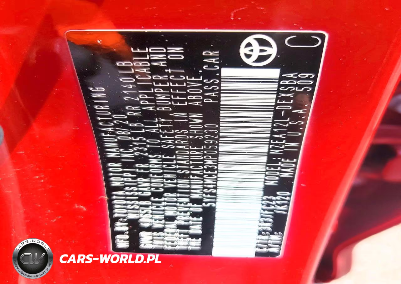 2021 Toyota Corolla Se VIN:5YFS4MCE3MP059230 - 12