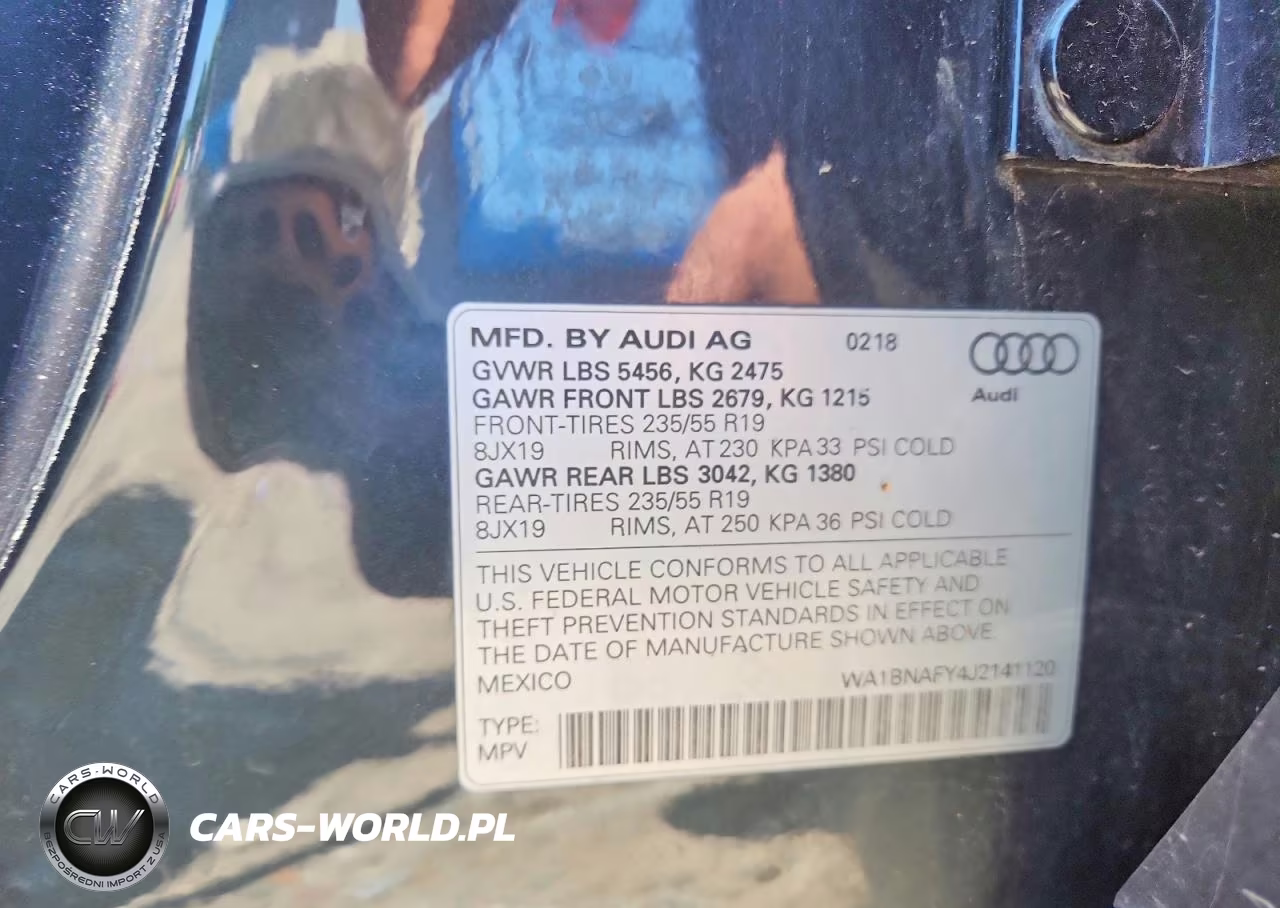 2018 Audi Q5 Premium Plus VIN:WA1BNAFY4J2141120 - 13