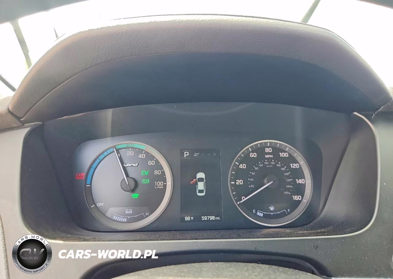 2016 Hyundai Sonata Hybrid Se VIN:KMHE24L11GA028210 - 9