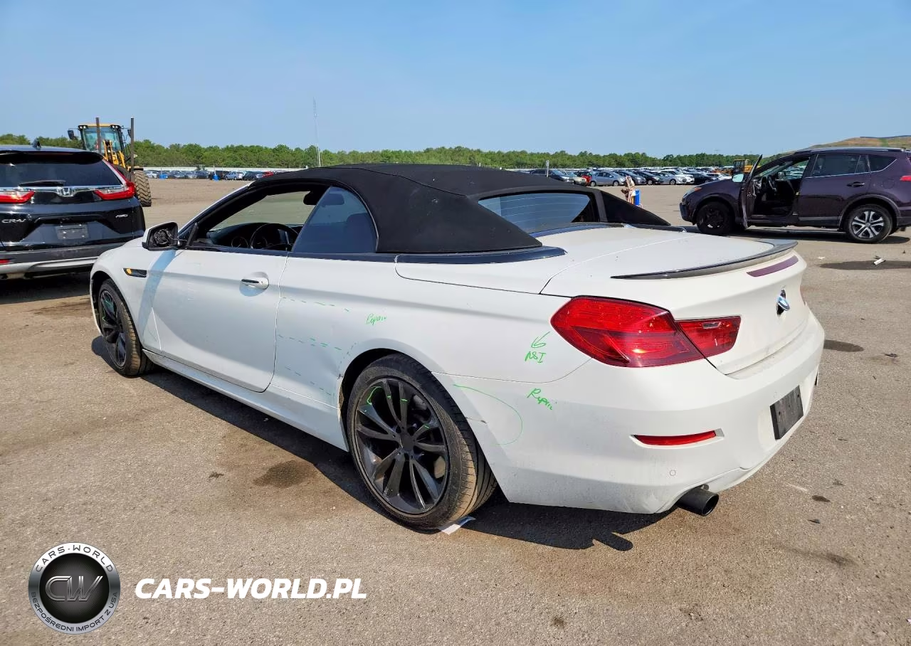 2014 BMW 640 Xi VIN:WBAYP5C56EDZ27875 - 2