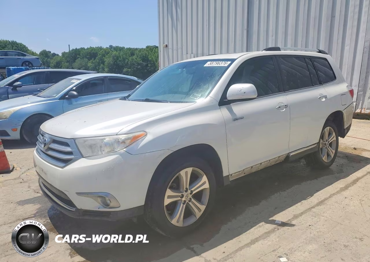 2013 Toyota Highlander Limited VIN:5TDYK3EH9DS118886 - 1