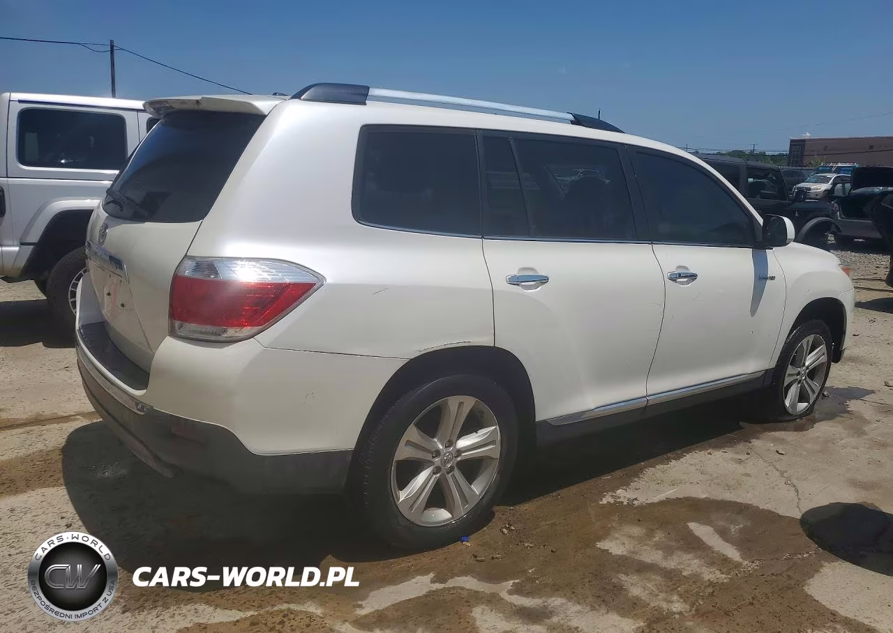 2013 Toyota Highlander Limited VIN:5TDYK3EH9DS118886 - 3