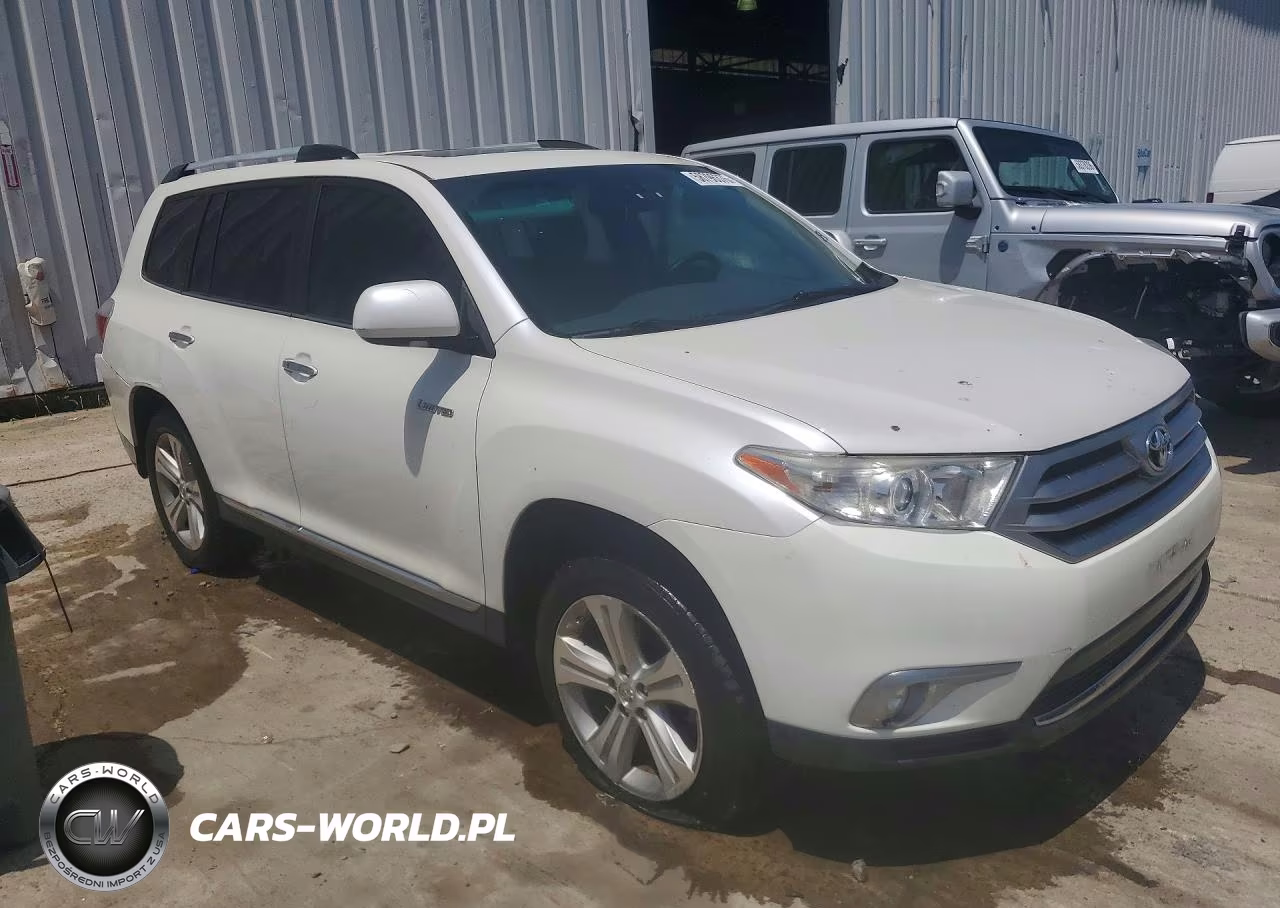 2013 Toyota Highlander Limited VIN:5TDYK3EH9DS118886 - 4