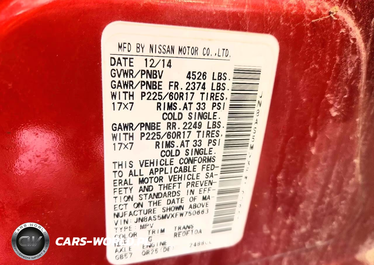 2015 Nissan Rogue Select S VIN:JN8AS5MVXFW750663 - 12
