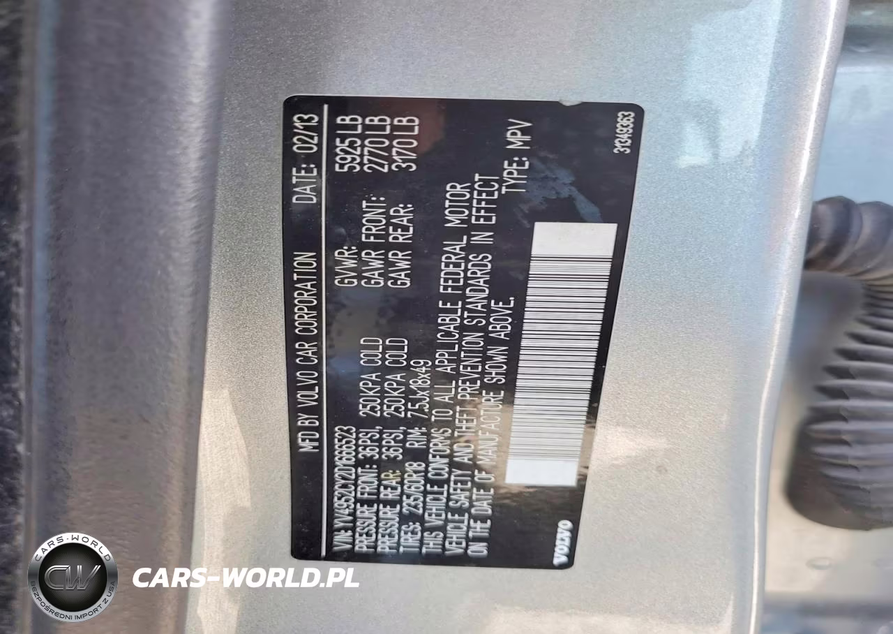 2013 Volvo Xc90 3.2 VIN:YV4952CY2D1666523 - 13