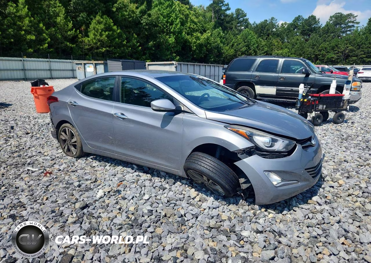 2015 Hyundai Elantra Limited VIN:KMHDH4AE4FU424354 - 4