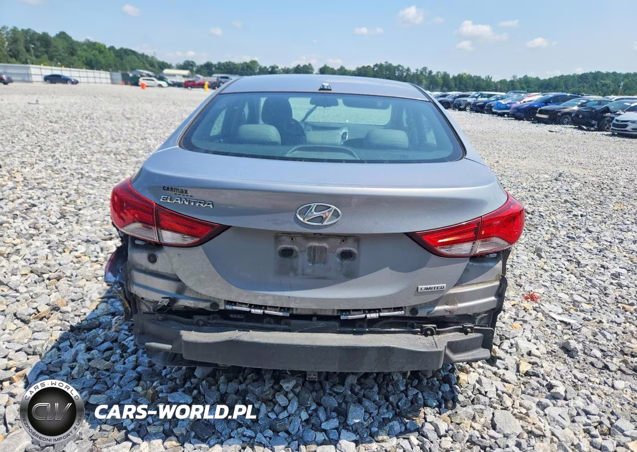 2015 Hyundai Elantra Limited VIN:KMHDH4AE4FU424354 - 6