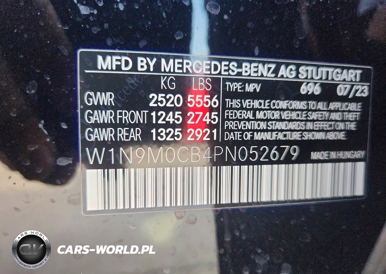 2023 Mercedes-Benz Eqb 250+ VIN:W1N9M0CB4PN052679 - 13