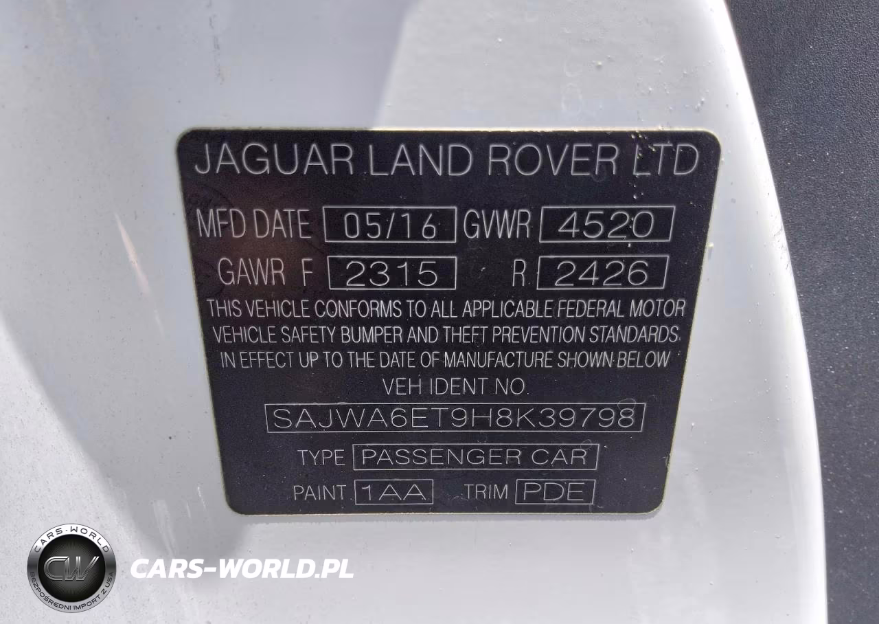 2017 Jaguar F-Type VIN:SAJWA6ET9H8K39798 - 12