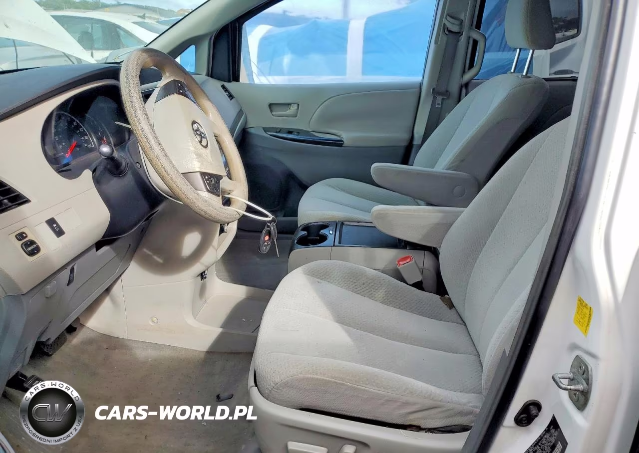 2011 Toyota Sienna Le VIN:5TDKK3DC1BS119801 - 7