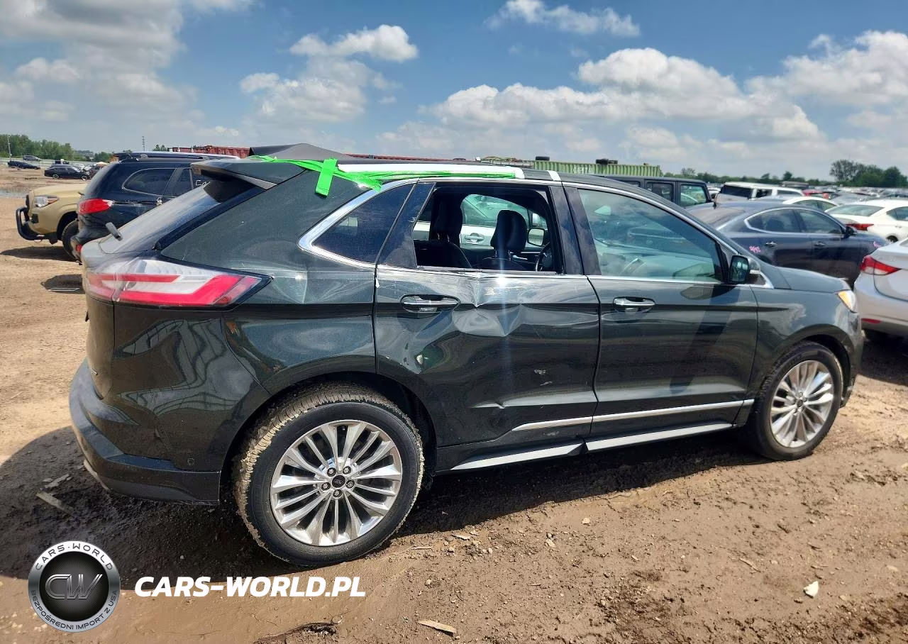 2022 Ford Edge Titanium VIN:2FMPK4K99NBA42745 - 3