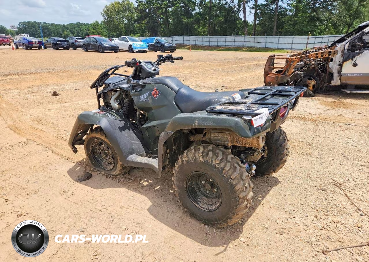2026 Honda Fourtrax Rancher Atv VIN:1HFTE4009TJ201650 - 3