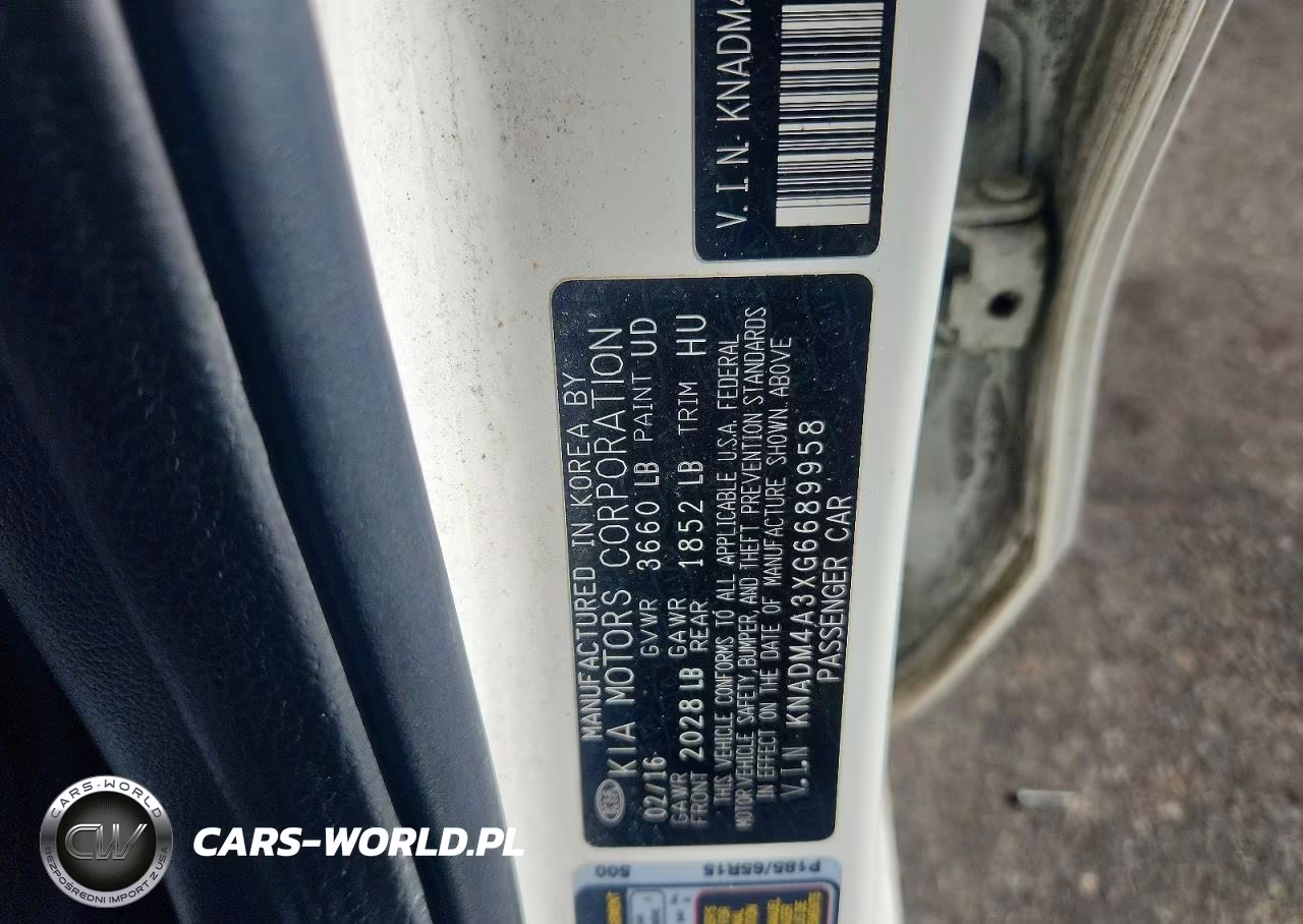 2016 Kia Rio Lx VIN:KNADM4A3XG6689958 - 12